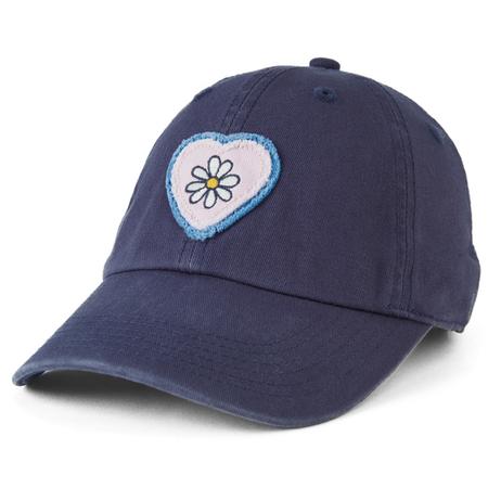 Simple Daisy Heart Tattered Chill Cap