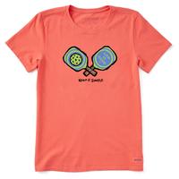 Women's Keep It Simple Pickleball Crusher-LITE Tee