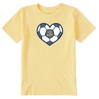 Kids Soccer Heart Crusher Tee