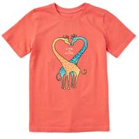 Kids Giraffe Heart Crusher Tee