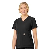 Rugged Flex Peak Women's 4-Pocket V-Neck Scrub Top