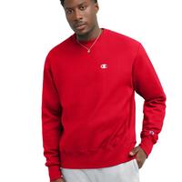 Reverse Weave Crewneck Sweatshirt, C Logo: 2WCTEAMREDSCARLET