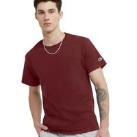 Classic Tee, Embroidered C Logo: 029MAROON