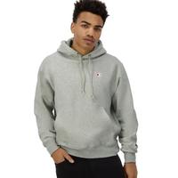 Reverse Weave Hoodie, C Logo: 1ICOXFORDGRAY