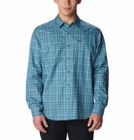 Men's Silver Ridge™ Utility Lite Plaid Long Sleeve Shirt: 336Cloud