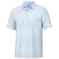 Huk Men's Pursuit Up Stream Printed Polo