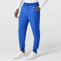 Thrive Men's Utility Jogger Scrub Pants: ROYAL