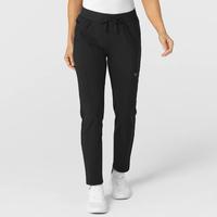 Women's Flex-N-Reach Track Scrub Pant: BLACK