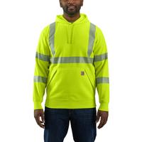 HIGH-VISIBILITY LOOSE FIT MIDWEIGHT CLASS 3 HOODIE: BRITELIME