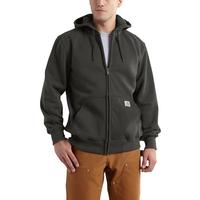 RAIN DEFENDER® LOOSE FIT HEAVYWEIGHT FULL-ZIP SWEATSHIRT: 306PEAT