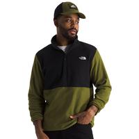 The North Face Men’s Glacier Fleece ½-Zip: RMOForestOlive/TNFBlack