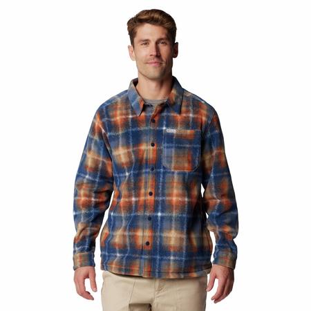 Columbia Men's Steens Mountain™ Printed Fleece Shirt Jacket II