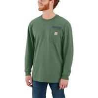 Carhartt Loose Fit Heavyweight Long-Sleeve Rocky Mountain National Park Graphic T-Shirt