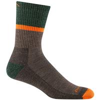 Men's Ranger Micro Crew Midweight Hiking Sock: BROWN