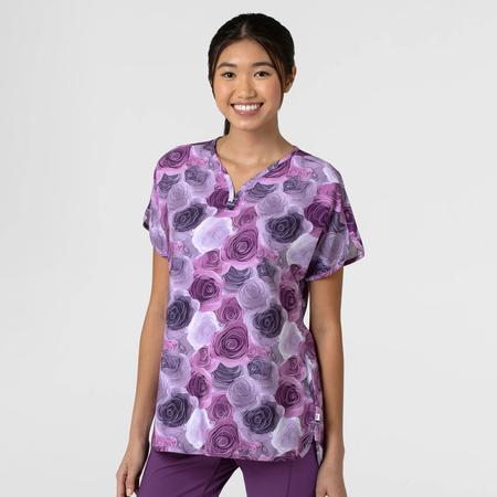 Women's Dolman Print Scrub Top