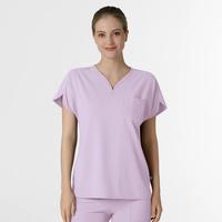 Women's Dolman Scrub Top: PASTELLILAC