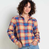 Re-Form Flannel Boxy Shirt: STRAWOMBRE