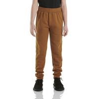 BOYS' FLEECE CAMO LOGO SWEATPANTS (YOUTH): 210/CHTBROWN