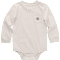 Kids' Long-Sleeve Pocket Bodysuit: 274/MALT