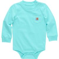 Kids' Long-Sleeve Pocket Bodysuit: 440/ARUBABLUE