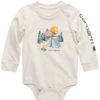 Carhartt Long Sleeve Camping Bodysuit: MALT