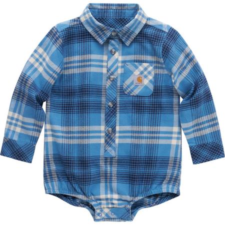  Long Sleeve Flannel Bodysuit