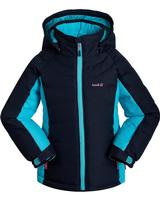 Kamik Kids' Aayla Winter Coat: MIDNIGHT/CYAN