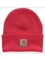 Carhartt Kid's Beanie: 6651/RASPBERRY