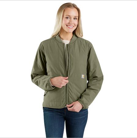 Women's Carhartt Rain Defender® Lightweight Insulated Jacket - 2 Warmer Rating