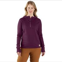 Women's Carhartt Force® Half-Zip Hooded T-Shirt