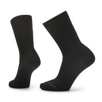 Smartwool Everyday Cable Crew Socks: BLACK