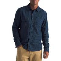 The North Face Men's Arroyo Lightweight Flannel Shirt: 4I2SummitNavyGridPlaid