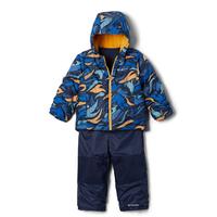 Columbia Kids' Frosty Slope Set: 433BRT INDIGO WILDST