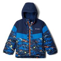 Columbia Boys Lightning Lift Jacket: 464COLL NVY/HYPERGAL