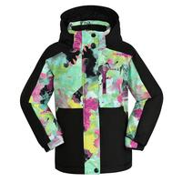 Kamik Girls Mirabel Colorblock Jacket : BLACK