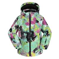 Kamik Girls Orchida Jacket: CYAN