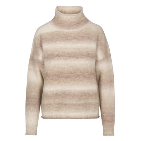 North River Women's Ombre' Mock Neck Sweater