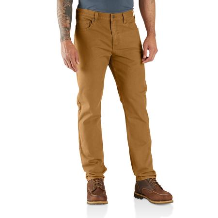 Rugged Flex® Slim Fit Duck 5-Pocket Tapered Work Pant