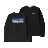 Men's Long-Sleeved P-6 Logo Responsibili-Tee®: BLKBLACK