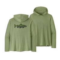 Men's Capilene® Cool Daily Graphic Hoody - Relaxed Fit: WILDWATERLINE