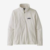 Women's Patagonia Micro D® 1/4-Zip Fleece: BCW Birch White