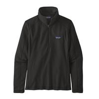 Women's Patagonia Micro D® 1/4-Zip Fleece: BLKBLACK