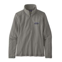 Women's Patagonia Micro D® 1/4-Zip Fleece: FEA Feather Grey