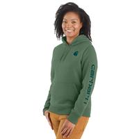 Women's Carhartt Midweight Graphic Hoodie: GH6BALSAM