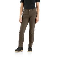 Women's Carhartt Rugged Flex® Canvas Work Pant : 217Tarmac