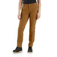 Women's Carhartt Rugged Flex® Canvas Work Pant : BRNCBROWN