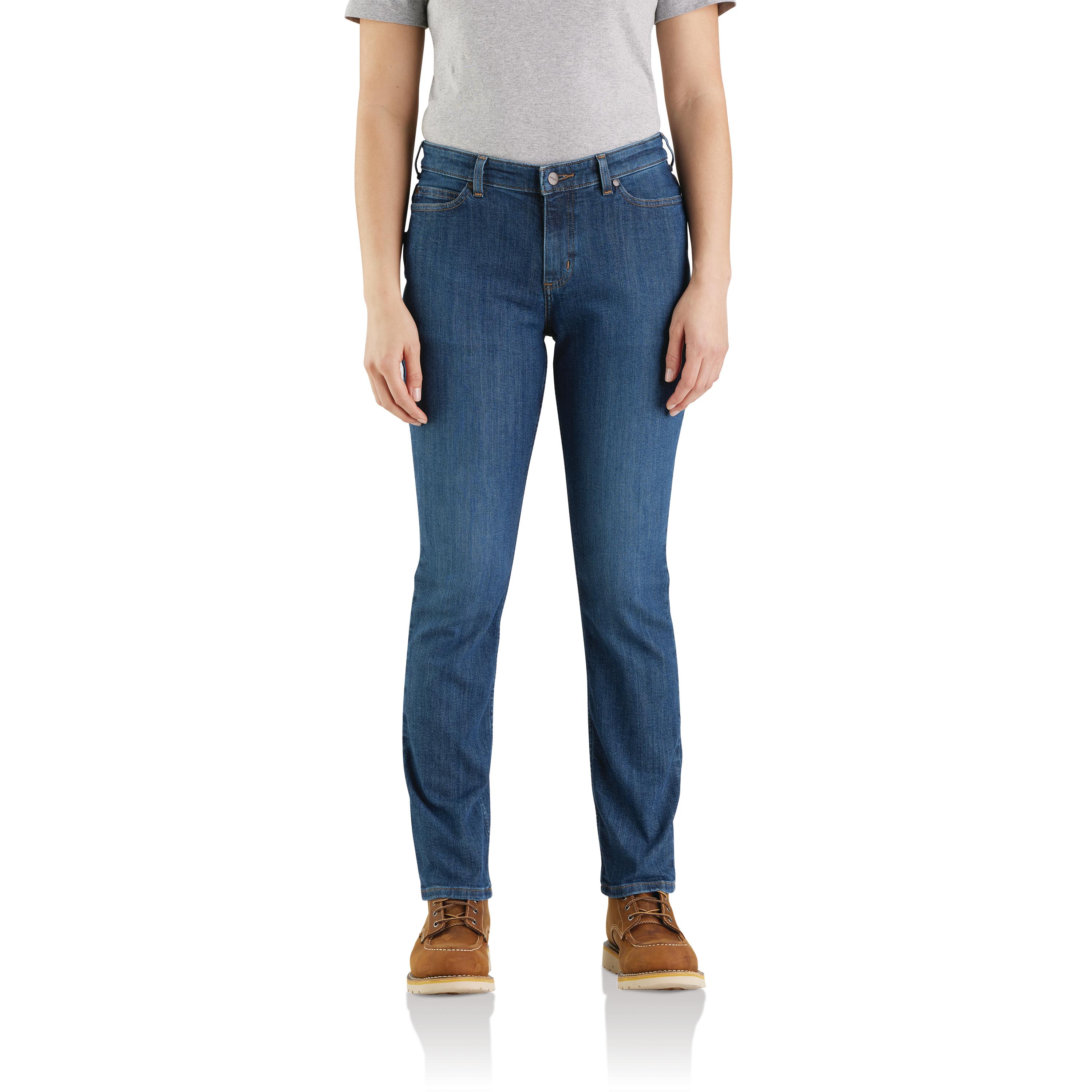 WOMEN'S RUGGED FLEX® RELAXED FIT JEAN