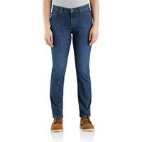 WOMEN'S RUGGED FLEX® RELAXED FIT JEAN: H64WILLOW