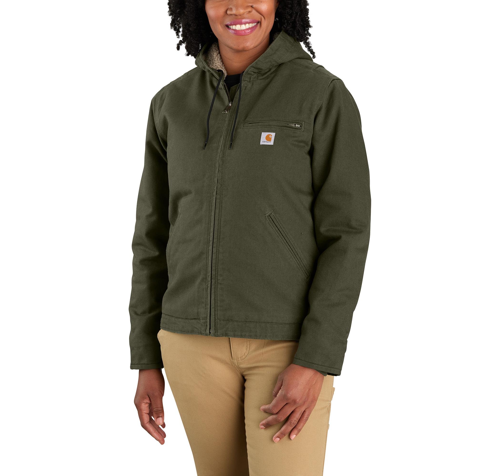 Women's Carhartt Sherpa Lined Jacket - 3 Warmest Rating