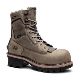 MEN'S EVERGREEN LOGGER COMPOSITE TOE WATERPROOF WORK BOOT